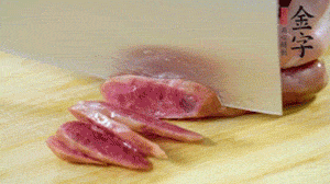 金字火腿、金字香腸、金字臘肉切片。