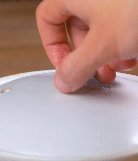 關(guān)火后燜5分鐘。