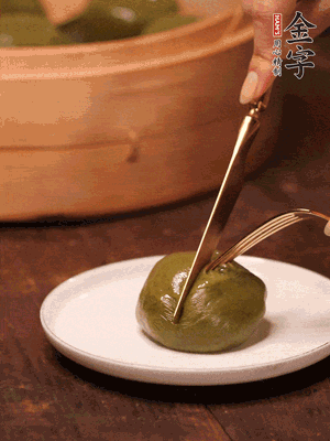 軟軟糯糯，香味可以秒殺99%的成品青團