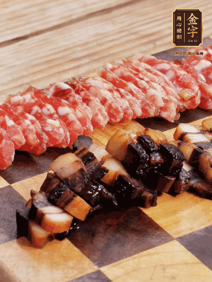 金字二八臘腸、金字醬油肉切薄片